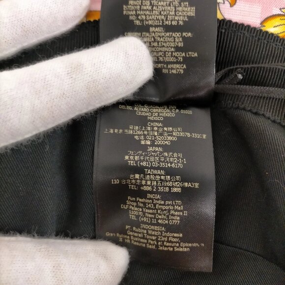 Fendi Hat Pinks Silk 388-070225 - Picture 9 of 9